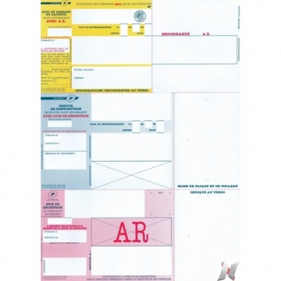 Image Boîte de 1000 Supports recommandé A4 bureautique avec AR avec Code-barre 7208911G 01