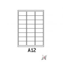 Image Boite de 100 planches de 24 étiquettes 63,5x33,9mm 7210998F 01